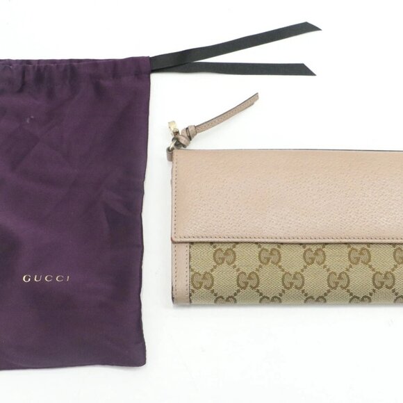 GUCCI Bree GG Continental Long Wallet 323396 Multicolor - Picture 1 of 15
